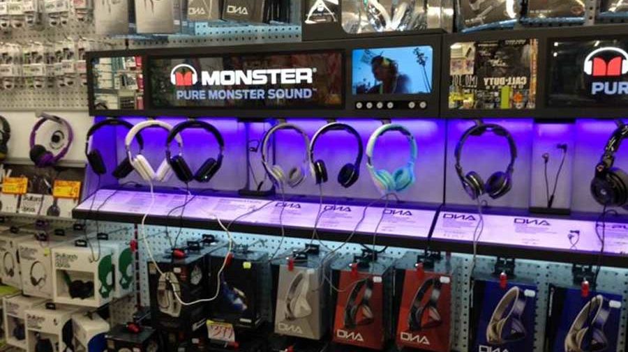 Monster Interactive Headphone Display, for JB-HI-FI
